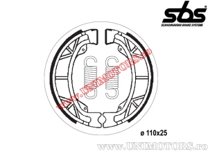 Saboti frana spate - 110x25mm SBS 2012 - (SBS)