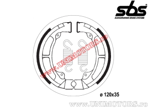 Saboti frana spate - 120x35mm SBS 2056 - (SBS)