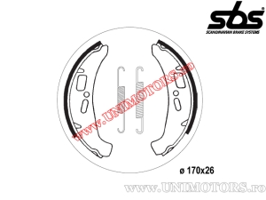 Saboti frana spate - 170x26mm SBS 2185 - (SBS)