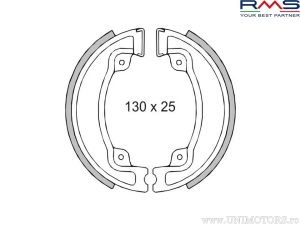 Saboti frana spate - Honda / Kymco / Malaguti / Peugeot / Piaggio - (RMS)