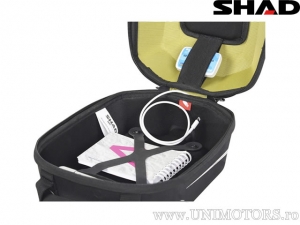 Sacoche de réservoir E10P 5L noir - Aprilia Shiver 750 SL / BMW F 650 800 GS / Ducati 1098 1098 Biposto/Monoposto - Shad