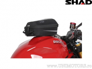 Sacoche de réservoir E10P 5L noir - Aprilia Shiver 750 SL / BMW F 650 800 GS / Ducati 1098 1098 Biposto/Monoposto - Shad