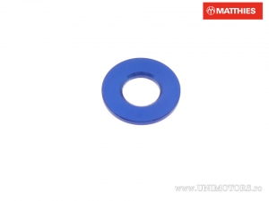 Saiba Bolt M4 4.00 x 9.00 x 0.80 mm blue aluminum - JM