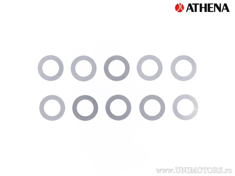 Saibe de reglaj suspensie, diametru interior 16 x 25 x 0,3 mm, set 10 buc. - Athena