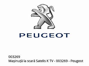 Samochodzik satelis k tv - 003269 - Peugeot