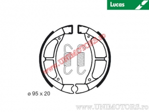 Sapata de freio traseira MCS961 - Lucas TRW