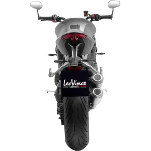 Schalldämpfer LV-10 Slip-On Matt Edelstahl - TRIUMPH SPEED TRIPLE 1200 RR ABS ('22-'24) - Leo Vince