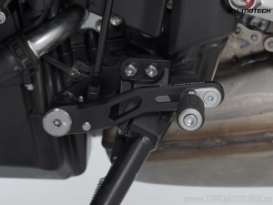 Schalthebel aus Aluminium schwarz-silber - Triumph Trident 660 ('21-) - SW-Motech
