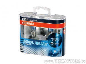 Scheinwerferlampe HB4 P22d COOL BLUE INTENSE 12V 51W Satz 2 Stück - Osram