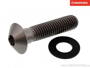 Schraubenkappe Bombardier Pro Bolt M8 x 1,25 x 35 mm Titan - JM