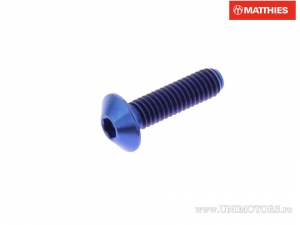 Schraubenkappe Pro Bolt M4 x 0.70 x 15 mm blauer Titan - JM