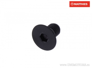 Schroef dop ingebed inbus Pro Bolt M5 x 0.80 x 8 mm titanium zwart - JM
