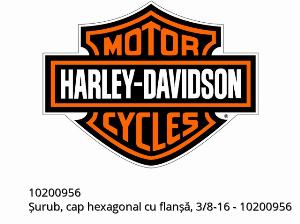 SCHROEF, ZESKANTKOP, FLENS, 3/8-16 - 10200956 - Harley-Davidson