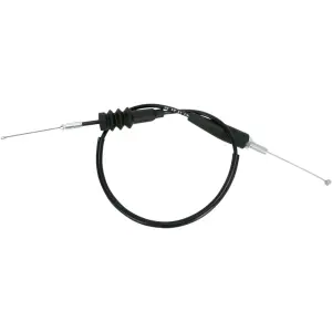 Schwarzes Vinyl-Gaszug - Schwarz - +10 cm (+4") - 06501146
