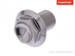 Screw for axle Pro Bolt M18 x 1.50 x 22 mm titanium silver - JM