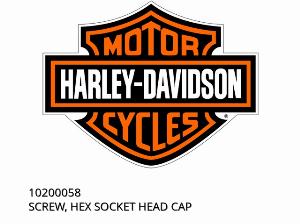 SCREW, HEX SOCKET HEAD CAP - 10200058 - Harley-Davidson