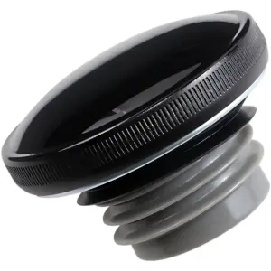 Screw-In Gas Cap - Black, Gloss - 07030817