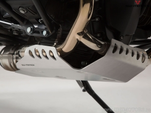 Scudo motore - materiale: alluminio - colore: argento - BMW R nineT / Pure / Scrambler - SW-Motech