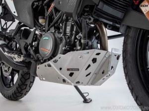 Scudo motore - materiale: alluminio - colore: argento - KTM 390 Adv ('19-) - SW-Motech