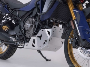 Scudo motore - materiale: alluminio - colore: argento - Suzuki V-Strom 800 / 800DE ('22-) - SW-Motech
