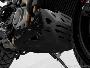 Scudo motore - materiale: alluminio - colore: nero - Harley-Davidson Pan America ('21-) - SW-Motech