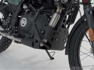 Scudo motore - materiale: alluminio - colore: nero - Royal Enfield Himalayan ('17-) - SW-Motech