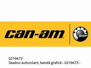 Seadoo decal, streep-graph - 0216673 - Can-AM