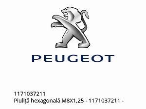 Sechskantmutter M8x1,25 - 1171037211 - Peugeot