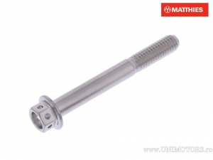 Sechskantschraube Pro Bolt M6 x 1.00 x 50 mm Edelstahl A4 Racing Silber - JM