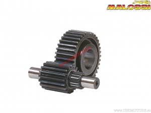 Secondary transmission HTQ Z 15/47 (forced diameter) - Piaggio Liberty 125 Air 4T 2V E1 ('98-'01) - Malossi