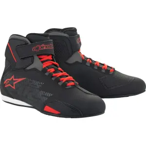 Sektor Pantofi - Preto, Vermelho, Cinza Escuro - Adulto - 34053573