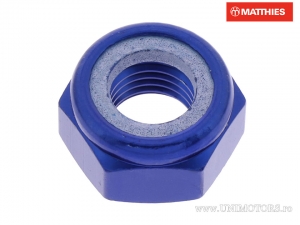 Selbstsichernde Mutter Pro Bolt M10 x 1.25 mm blau Aluminium - JM