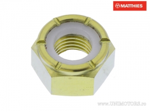Selbstsichernde Mutter Pro Bolt M10 x 1.25 mm Gold-Titan - JM