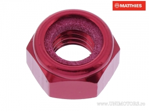 Selbstsichernde Mutter Pro Bolt M10 x 1.50 mm rot Aluminium - JM
