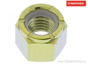 Self-locking nut Pro Bolt M12 x 1.75 mm gold titanium - JM