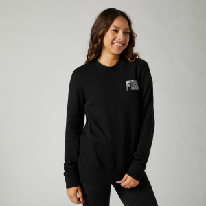SENT CREW FLEECE [BLK]: Taglia - M