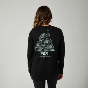 SENT CREW FLEECE [BLK]: Taglia - M