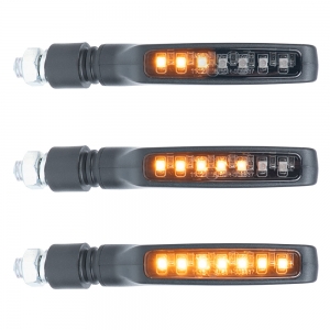 Sequenzielle Blinker Motorrad NightGlider (116x25mm) - Set - Oxford