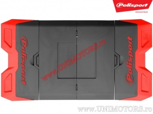 Service-Matte Motocross - 180x99cm (rot) - Polisport