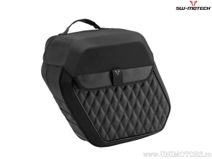 Set borsa laterale sinistra Legend Gear LH2 e supporto SLH - 25,5L - HARLEY-DAVIDSON Softail Fat Bob / S ('17-) - SW-Motech
