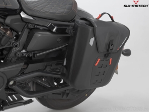 Set borsa laterale SysBag WP (impermeabile) M con supporto SLC sinistro e adattatore - Harley-Davidson Sportster S ('21-) - SW-M