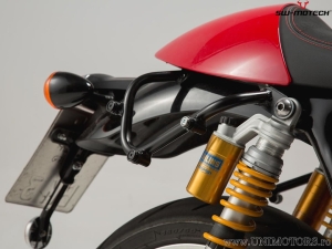 Set borse laterali Legend Gear LC1 (2x9,8L) e supporti SLC - Triumph Thruxton 1200/R ('16-'19) / TFC ('18-) - SW-Motech