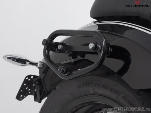 Set borse laterali Legend Gear LC2 Black Edition e supporti SLC - 27,0L - BMW R18 ('20-) - SW-Motech