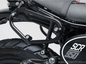 Set borse laterali Legend Gear LC2 Black Edition e supporti SLC - 27,0L - Yamaha SCR 950 ('16-) - SW-Motech