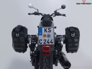 Set borse laterali Legend Gear LC2 e supporti SLC - 27,0L - Harley-Davidson Nightster ('22-) / Special ('23-) - SW-Motech