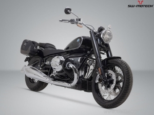 Set borse laterali Legend Gear LC2 e supporti SLC - 27,0L - nero-marrone - BMW R18 ('20-) - SW-Motech