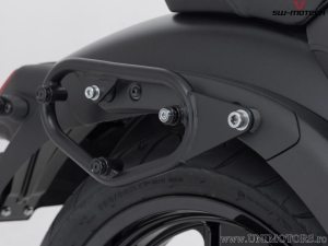 Set borse laterali Legend Gear LC2 e supporti SLC - 27,0L - nero-marrone - Kawasaki Vulcan S ('16-) - SW-Motech