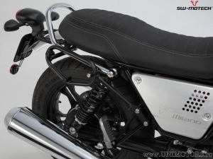 Set borse laterali Legend Gear LC2 e supporti SLC - 27,0L - nero-marrone - Moto Guzzi V7 III ('16-) - SW-Motech