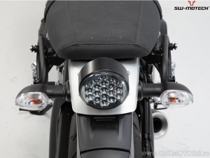 Set borse laterali Legend Gear LC2 e supporti SLC - 27,0L - nero-marrone - Yamaha XSR900 ('15-'21) - SW-Motech