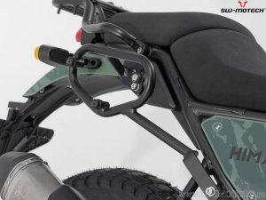 Set borse laterali Legend Gear LC2 / LC1 e supporti SLC - nero-marrone - Royal Enfield Himalayan ('18-) - SW-Motech